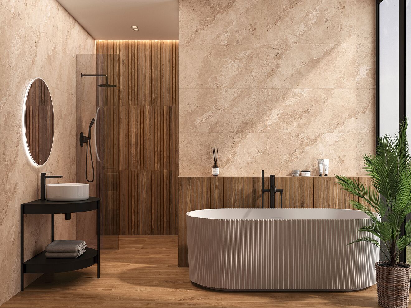 Cersanit ASHER БЕЖЕВЫЙ 450x900