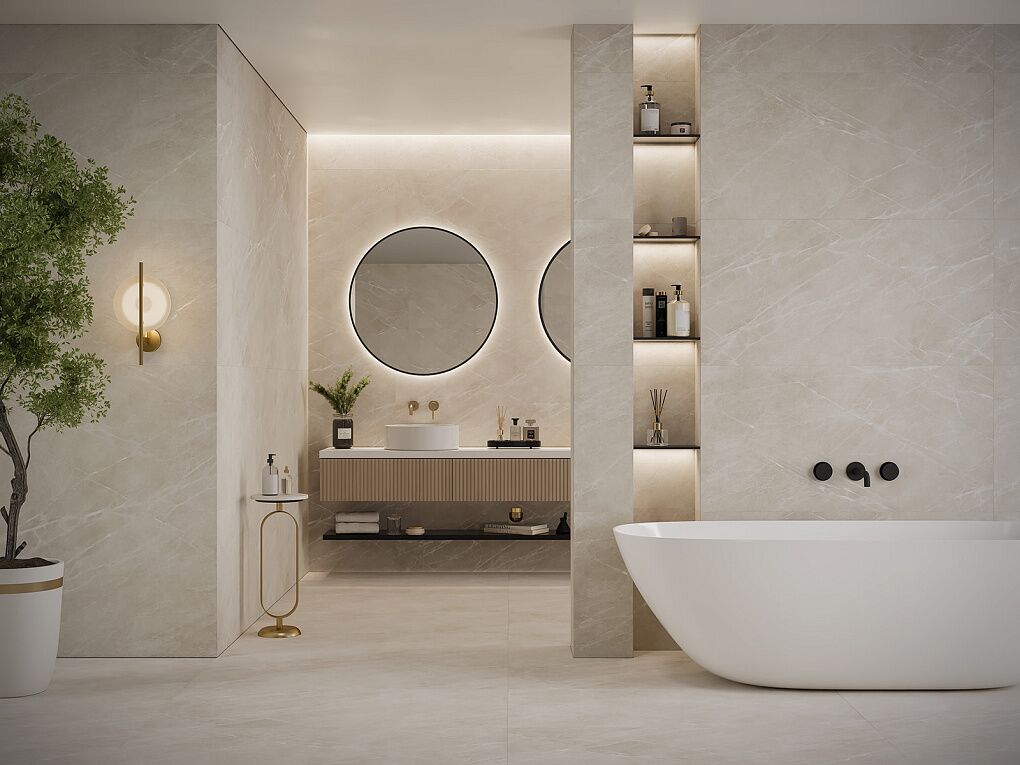 Gracia Ceramica Crema beige PG 01 600x1200